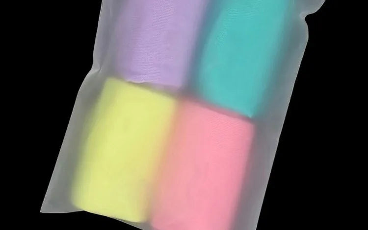 50pcs 140micron Both Sides Frosted Garment Zipper Bag T-shirt Underwear Socks Toys Towel Travel Wash Supplies Packaging Pouches