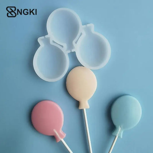 Easter Bunnies Chicken Bird Lollipop Silicone Mould DIY Handmade Chocolate Candy Mold Sugarcraft Cake Decorating Tools Bakeware
